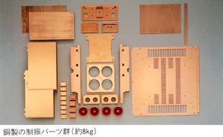 Copper Vibration Control Parts Group (Approx. 8 kg) T